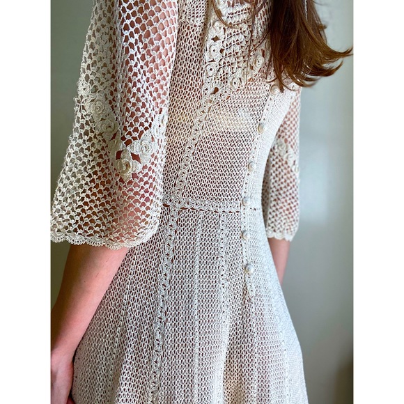 Vintage crochet dress - Picture 3 of 11